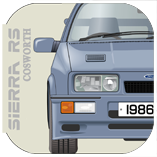 Ford Sierra RS Cosworth 1986-87 Coaster 7